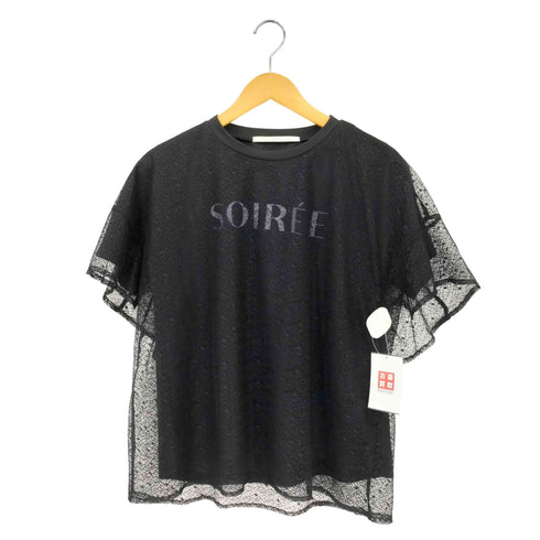 {duray レースレイヤードロゴプルオーバー レディース FREE
