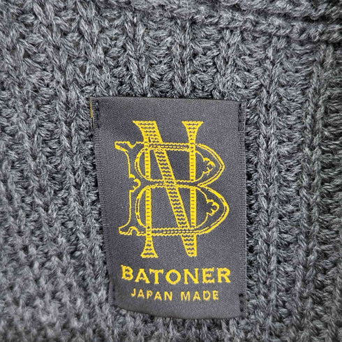 バトナー BATONER SIGNATURE WASO CARDIGAN メンズ