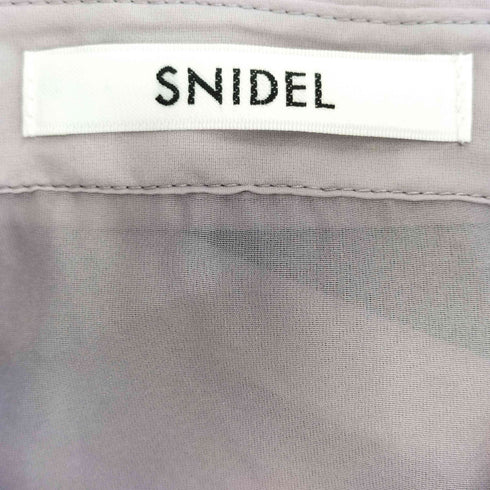 スナイデル snidel オーガンジーフリルブラウス レディース ONE SIZE