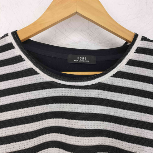 ゴーサンゴーイチプールオム 5351 POUR LES HOMMES エイプグラフィックデザイン半袖Tシャツ メンズ JPN:44