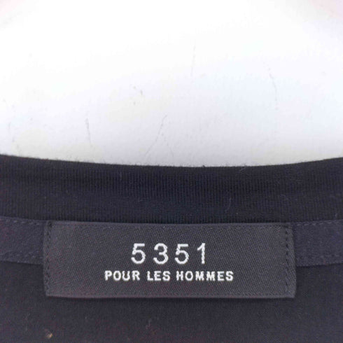 ゴーサンゴーイチプールオム 5351 POUR LES HOMMES エイプグラフィックデザイン半袖Tシャツ メンズ JPN:44