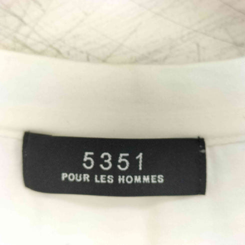 ゴーサンゴーイチプールオム 5351 POUR LES HOMMES プリントS/Sカットソー メンズ JPN:46