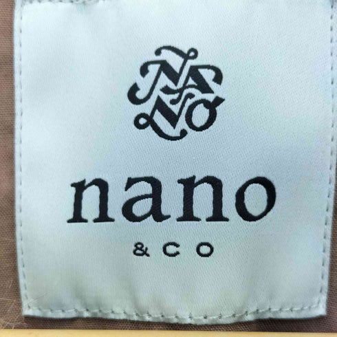 ナノアンドコー NANO&CO フェイクラムファーロングジレ レディース JPN:38