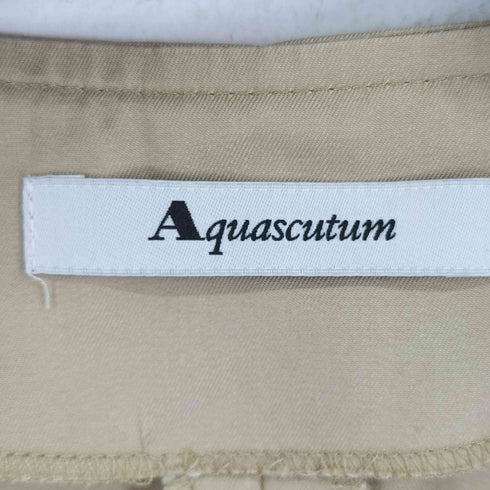アクアスキュータム AQUASCUTUM ノースリーブコート レディース
