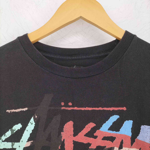 ステューシー Stussy world tour クルーネック長袖Tシャツ メンズ JPN:M M
