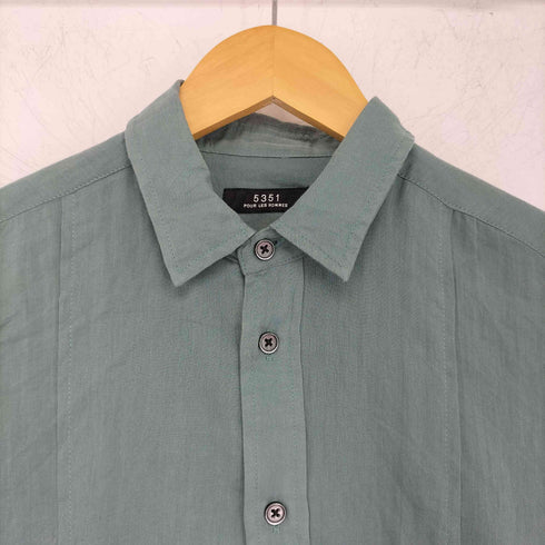 ゴーサンゴーイチプールオム 5351 POUR LES HOMMES ブザムシャツ メンズ JPN:44