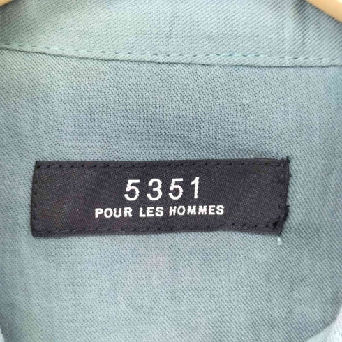 ゴーサンゴーイチプールオム 5351 POUR LES HOMMES ブザムシャツ メンズ JPN:44