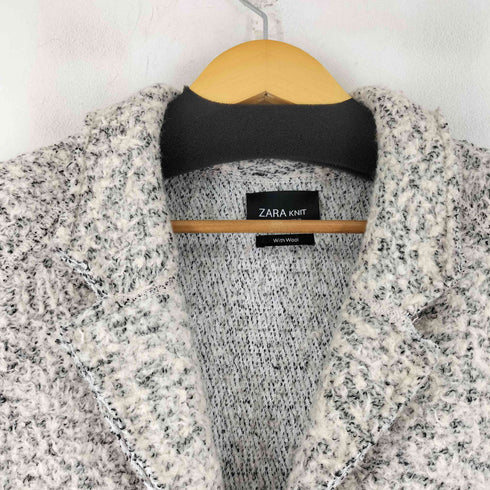 ザラ ZARA Wool Mix Knit Coat レディース US M