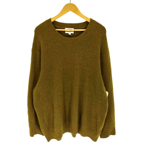 コス COS RELAXED ヤクウール混 L/S クルーネック ニット メンズ import:L