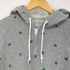 ステューシー Stussy AUTHENTIC GEAR クラウン SSリング 刺繍ジップアップパーカー メンズ import:M