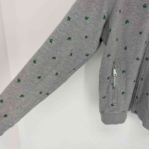 ステューシー Stussy AUTHENTIC GEAR クラウン SSリング 刺繍ジップアップパーカー メンズ import:M