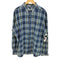 ラルフローレン RALPH LAUREN 90s CLASSIC FIT ポニー刺繍 チェック ヘビーネル ボタンダウンシャツ メンズ import:XL XL