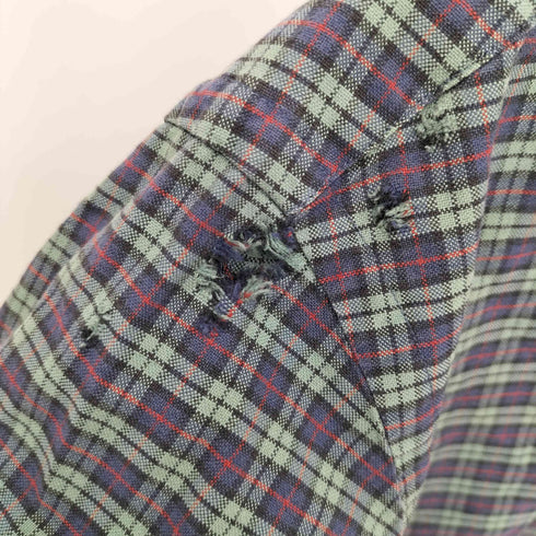 ラルフローレン RALPH LAUREN ポニー刺繍 チェック ボタンダウンシャツ メンズ XL