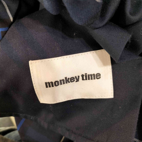 モンキータイム MONKEY TIME TW CHECK WIDE 1P EASY/ワイドパンツ メンズ JPN:L