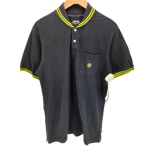 ステューシー Stussy 00s OLD SSリンク ポロシャツ メンズ import:L