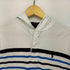 ポロラルフローレン POLO RALPH LAUREN ボーダー ハーフボタン プルオーバーパーカー メンズ import:L