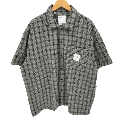 LIVINGTOWN 半袖 ヘビーネル チェックシャツ メンズ import:XL