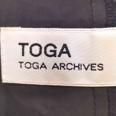トーガアーカイブス TOGA ARCHIVES ベストドッキング ベルテッド ボウタイ プリーツミニワンピース レディース JPN:M