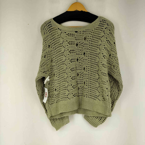 ザラ ZARA メッシュニット レディース import:M