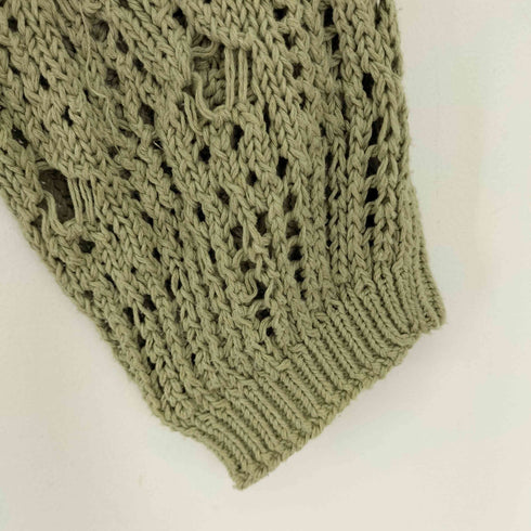 ザラ ZARA メッシュニット レディース import:M