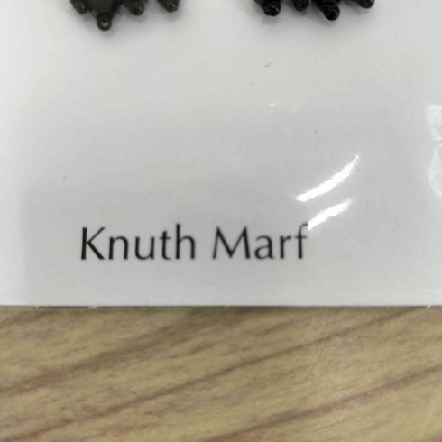 クヌースマーフ Knuth Marf ビーズフリンジイヤリング レディース