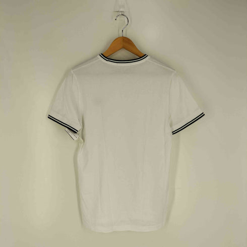 フレッドペリー FRED PERRY twin tipped T-Shirt white 100 レディース import:S