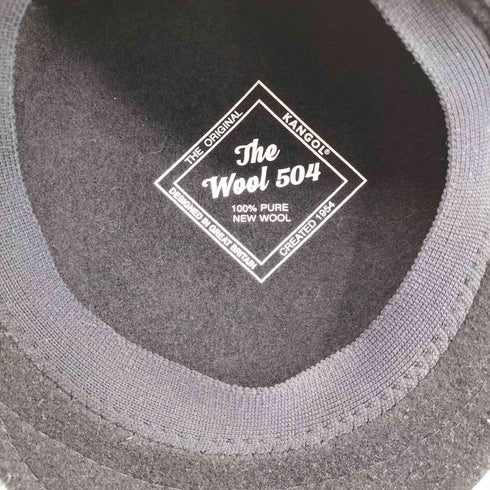 カンゴール KANGOL WOOL 504 HUNTING CAP メンズ L