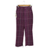 ウーア Uhr Plaid Pants レディース 36