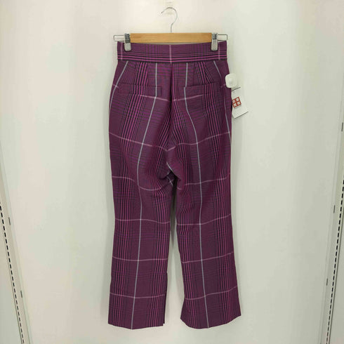 ウーア Uhr Plaid Pants レディース 36