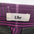 ウーア Uhr Plaid Pants レディース 36