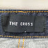 THE CROSS 濃紺 ワイドテーパード デニム メンズ L