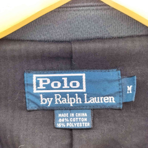 ポロバイラルフローレン Polo by RALPH LAUREN 3B スウェット テーラード ジャケット ポニー無し メンズ import:M