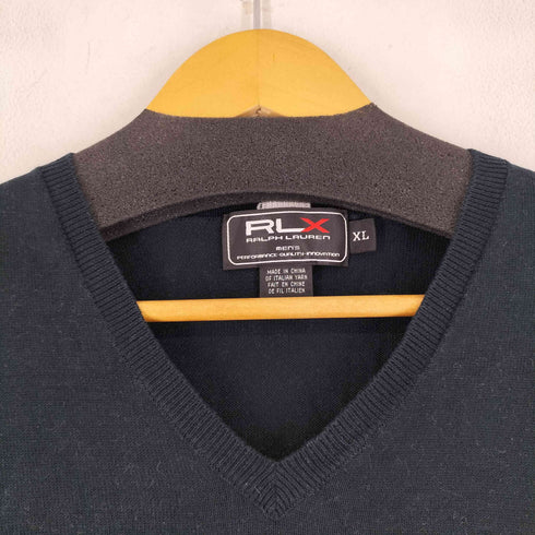 アールエルエックスラルフローレン RLX RALPH LAUREN コットンニットベスト メンズ import:XL