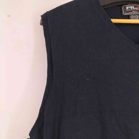 アールエルエックスラルフローレン RLX RALPH LAUREN コットンニットベスト メンズ import:XL