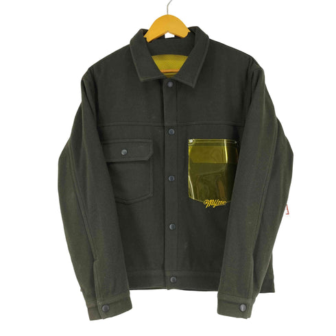 マイン MYne clear pocket trucker jacket メンズ JPN:S