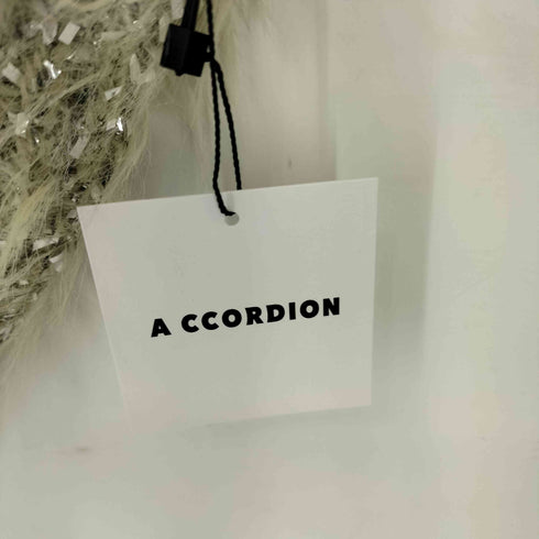 A CCORDION LAME FILM FLUFFY CAMISOLE レディース F