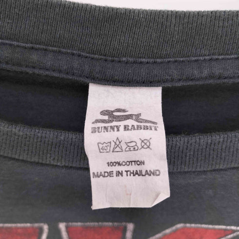 タイ製 BUNNY RABBIT ボディ バンド フォト プリント シングルステッチ S/S Tシャツ バンT メンズ import:L