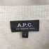 アーペーセー A.P.C. ウール コットン クルーネックニット メンズ import:S