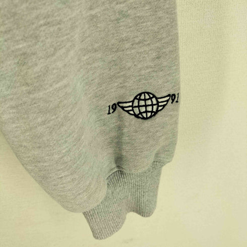 BADBLOOD 両面刺繍 襟付き スウェット レディース import:S