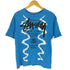 ステューシー Stussy 00S リンクロゴ グラフィック 両面プリント S/S World Tour Tee ワールドツアー Tシャツ メンズ import:M