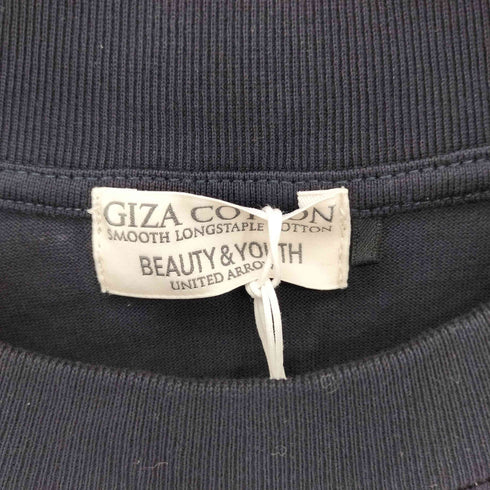 ビューティーアンドユースユナイテッドアローズ BEAUTY & YOUTH UNITED ARROWS ギザコットン SUPERB クルーネック Tシャツ メンズ M