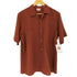 スティーブンアラン Steven Alan T/W TWILL 2PATCH OPEN COLLAR BOLD SHIRT メンズ import:XL