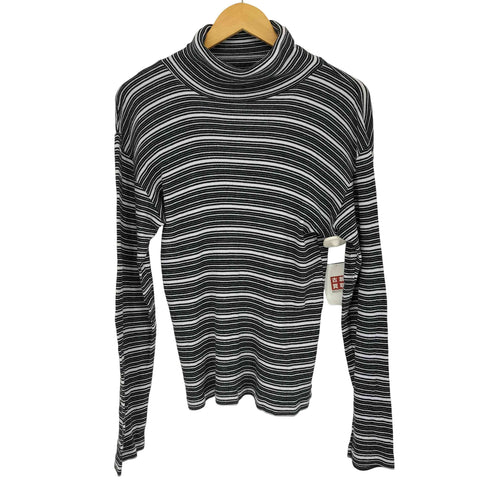 アニエスベーオム Agnes b.homme ボーダー タートルネック カットソー メンズ 2