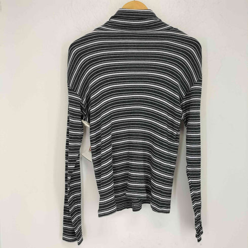 アニエスベーオム Agnes b.homme ボーダー タートルネック カットソー メンズ 2