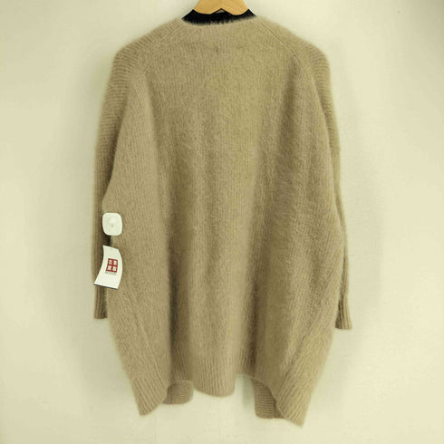 アルアバイル allureville カシミヤ混 シャギーニット ガウン レディース