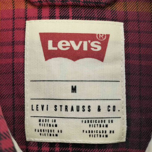 リーバイス Levis ウエスタンチェックシャツ メンズ import:M