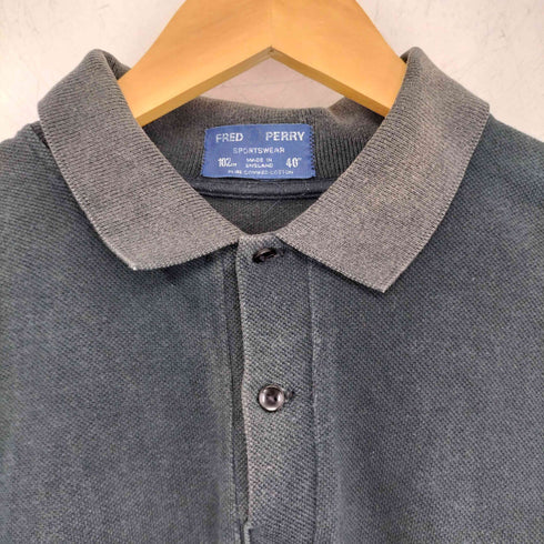 フレッドペリー FRED PERRY 鹿の子ポロシャツ メンズ 40