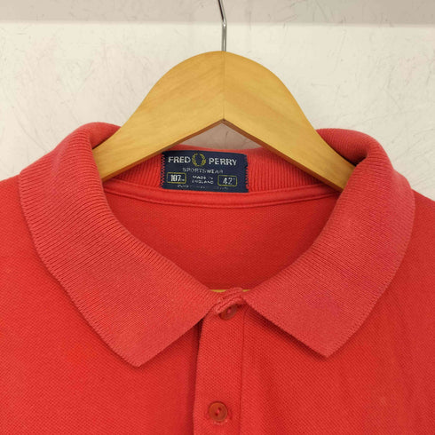 フレッドペリー FRED PERRY 鹿の子ポロシャツ メンズ 42