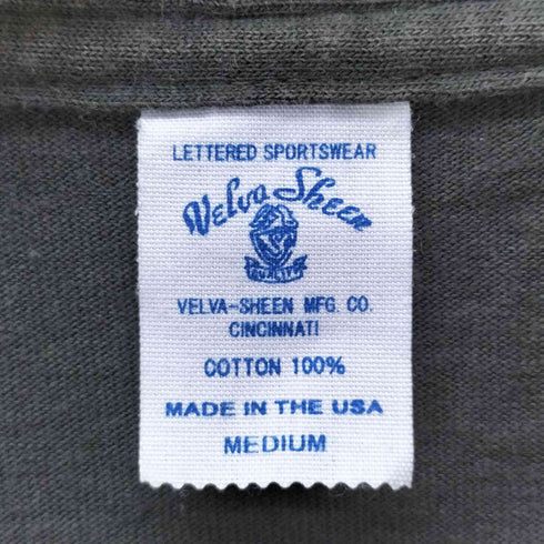 ベルバシーン Velva Sheen USA製 シングルステッチワイドシルエット ポケットTシャツ メンズ JPN:M