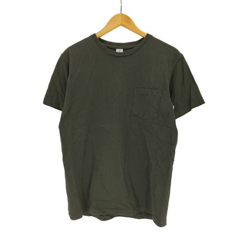 ベルバシーン Velva Sheen USA製 シングルステッチワイドシルエット ポケットTシャツ メンズ JPN:M